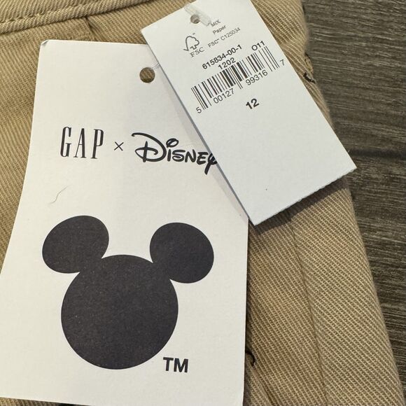 Disney Kids Tan Casual Pants - Picture 4 of 9
